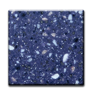 Hojas de piedra artificial Superficie Superficie Sólido Acrílico modificado Venta Pared cruzada verde