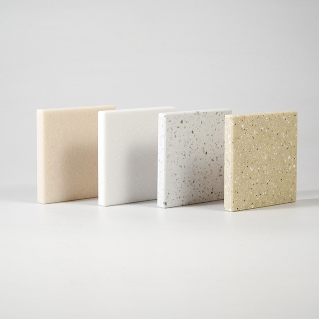 Superficie sólida de acrílico de la hoja de la superficie sólida de la losa de la encimera de la cocina Superficie sólida de piedra artificial