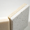 Superficie sólida de acrílico de la hoja de la superficie sólida de acrílico de la losa de la encimera de la cocina de Sienna lijada Superficie sólida de la piedra artificial
