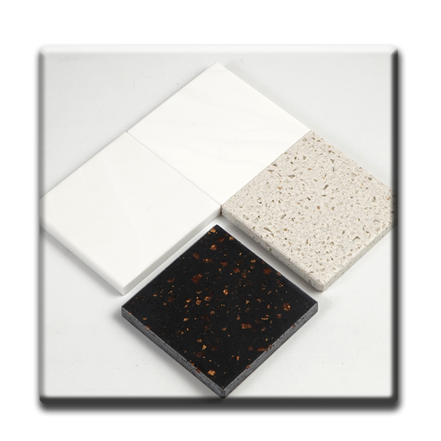 Hojas de losa de acrílico compuesto de piedra artificial de superficie sólida decorativa de suministro de fábrica para barra de baño Mostrador de hotel