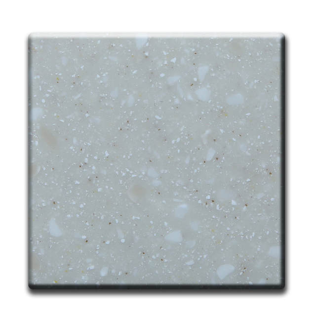 Hojas de piedra artificial Superficie Superficie Sólido Acrílico modificado Venta Pared cruzada verde