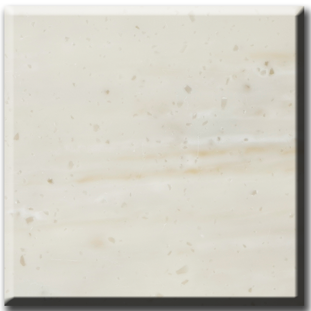 Hoja de superficie sólida de textura blanca de panel de pared de piedra de losas de acrílico de resina