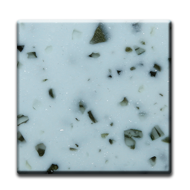 Gran losa 100% hojas de piedra acrílica pura superficie sólida modificada encimera de piedra de cuarzo de cuarzo