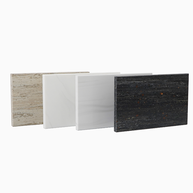 Piedras de mármol artificial a precio competitivo para encimera de cocina/materiales de construcción/escritorios de recepción